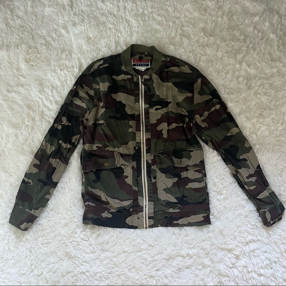 All-son brand camo jacket men size small